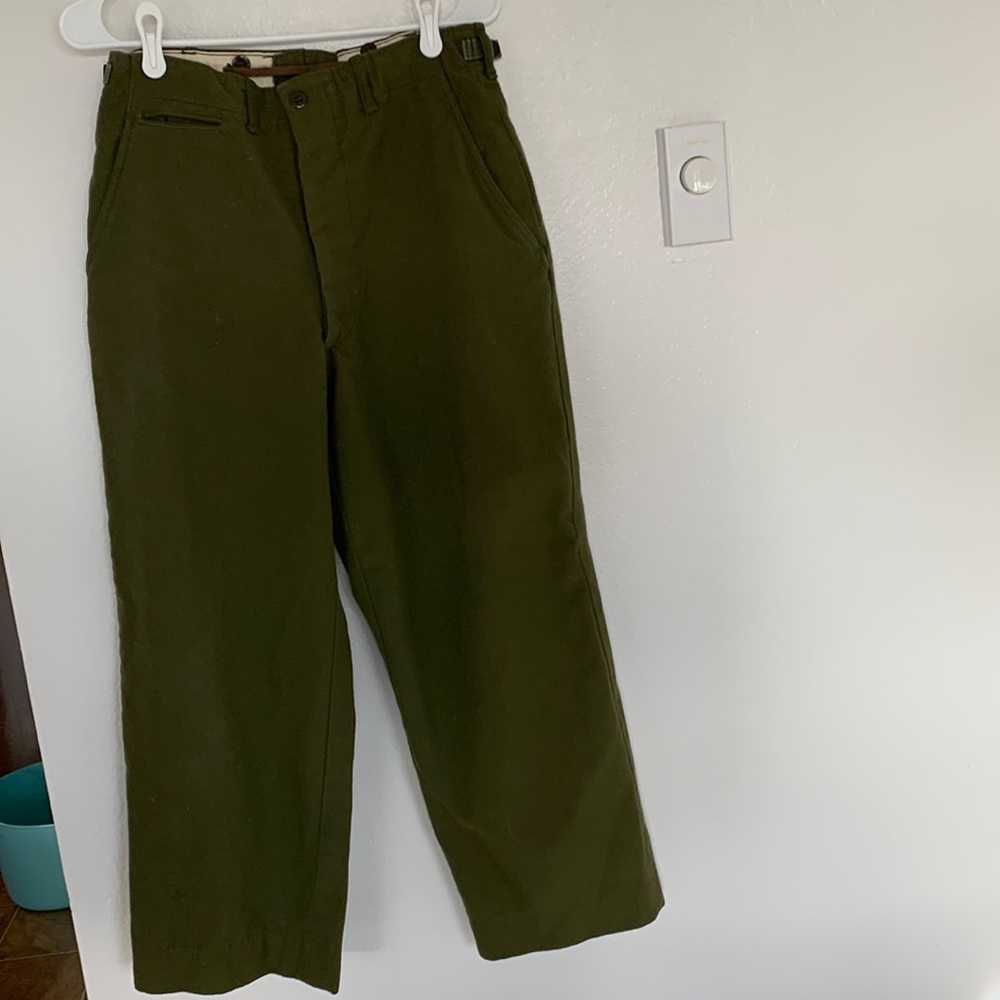 Vintage small, short Military field pant